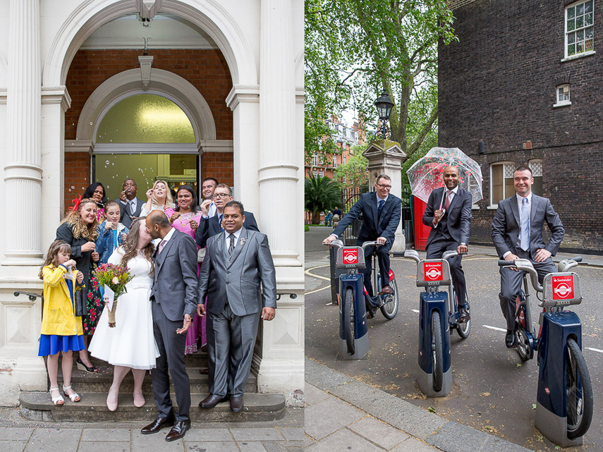 Mayfair Library Wedding Photographer